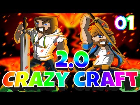 Minecraft: Crazy Craft 2.0 - Episode 1 - "A Crazy Beginning"