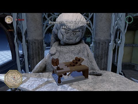 Lego The Hobbit - Level #11 - Barrels Out of Bond - Story Mode!!!!!