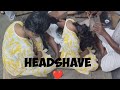 Beautiful Indian Girl Long To Bald Full Headshave ️ Razor Shave Temple Headshave Headshave