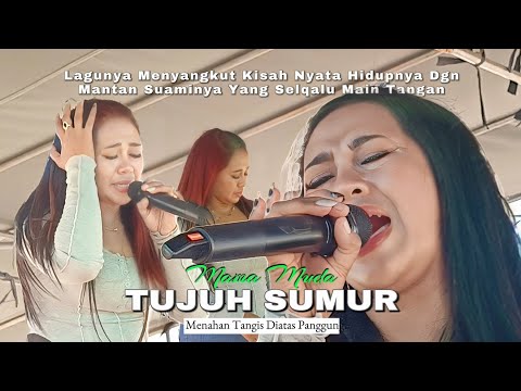 #VIRAL❗Tak Kuasa MAMA MUDA Bawakan Lagu (Tujuh Sumur) Sampai Menangis😭