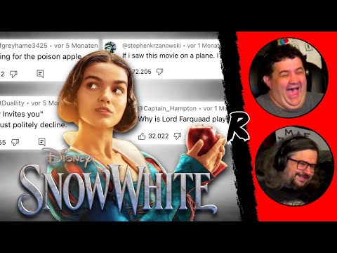 FUNNIEST Snow White Trailer Comments (as a Song) PART 1 & PART 2 - @chat.m | RENEGADES REACT