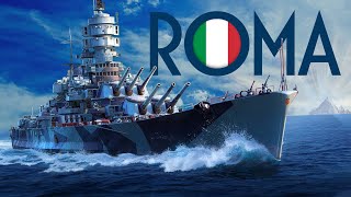 Roma - Thiết Giáp Hạm Đẳng Cấp Bậc Nhất Của Hải Quân Ý