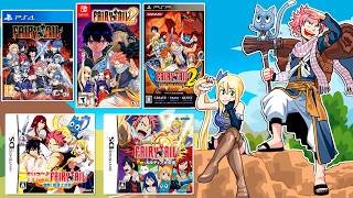 eu joguei TODOS os JOGOS do FAIRY TAIL em 1 vídeo