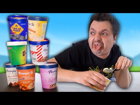 Jeg tester Mærkelige og Klamme is