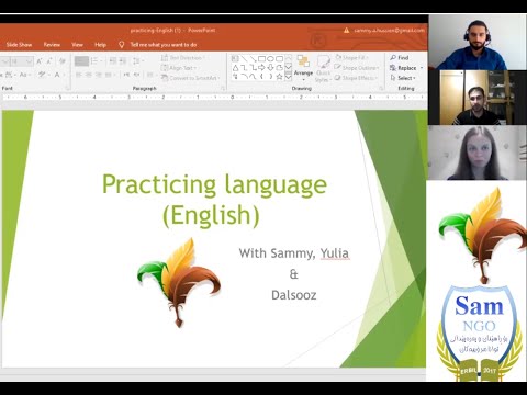Practicing languages (English Intermediate) with Sammy,Yulia& Dalsooz