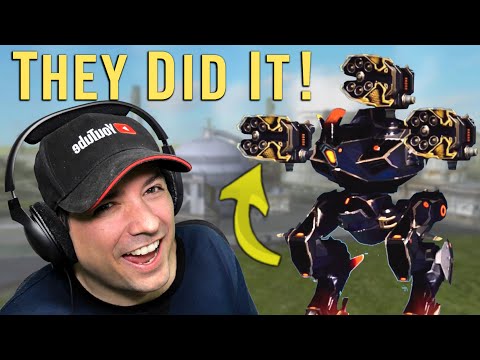 3 New Weapons & Ultimate VORTEX HAECHI? War Robots Test Server Gameplay