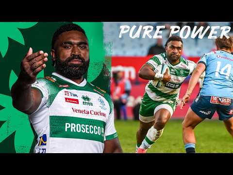 Benetton's Fijian Bulldozer - Onisi Ratave | Best URC Moments