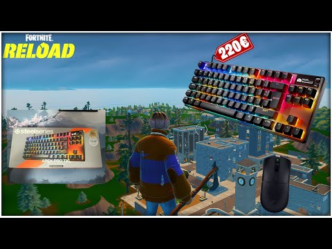 Steelseries Apex Pro TKL GEN3 UNBOXING |  Fortnite Ranked Reload 🏆