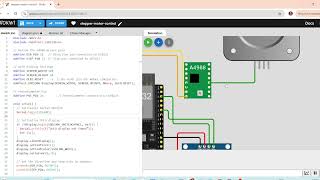 Download the video "ESP32 Stepper Motor Speed Control with A4988 Driver & Potentiometer | OLED Display"