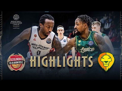NHSZ-Szolnoki Olajbanyasz v Patrioti Levice | Highlights | #BasketballCL 2025-26