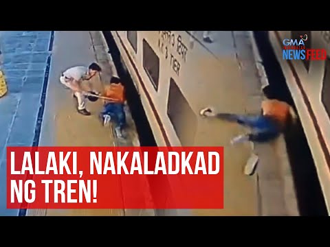 Lalaki, nakaladkad ng tren! GMA Integrated Newsfeed