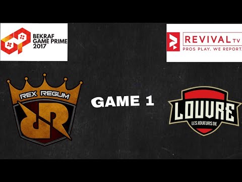 Game 1 RRQ vs LOUVRE (Mobile Legend BEKRAF GAME PRIME) - RevivalTV