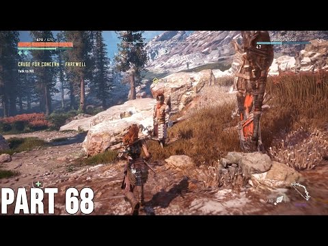 Horizon Zero Dawn - 100% Walkthrough Part 68 [PS4] – Side Quest: Cause for Concern - Farewell