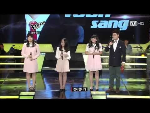 130125 Voice Kids - Yoonsang's team (Desire and Resent by As One)