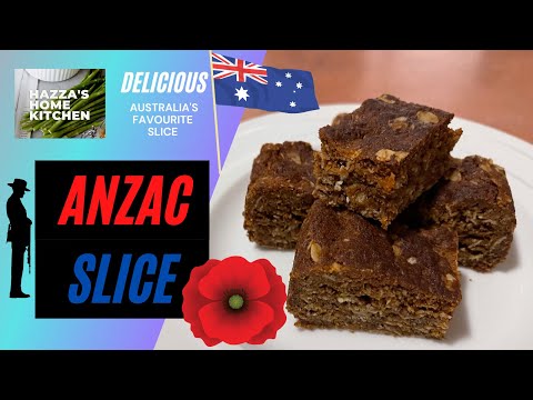 How To Make Anzac Slice - Australia's Favourite Slice Recipe - 2024.