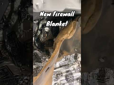 Need to replace your firewall blanket? Mass Noise Liner is the material for you $119.99, 1.6m x950cm