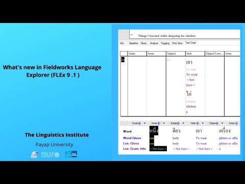 What's new in Fieldworks Language Explorer (FLEx 9 .1 )