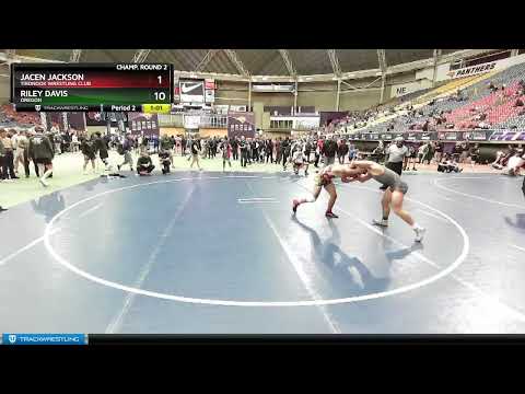 170 Lbs Champ. Round 2 - Riley Davis, Oregon Vs Jacen Jackson, Tironook Wrestling Club A703