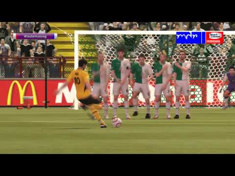 Freistoßtor Maik Kegel ML mit Dynamo Dresden