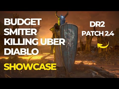 Budget Smiter Killing Uber Diablo - Patch 2.4 Showcase - Diablo 2 Resurrected