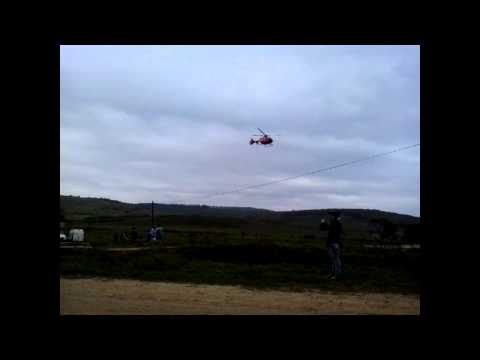 Elicopterul SMURD - Raliul Iasiului,Madarjac. 5 oct 2013