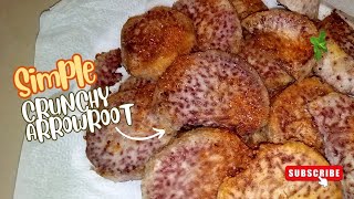 Download lagu HOW TO MAKE SOFT CRUNCHY PAN FRIED NDUMA||ARROW ROOTS VERY DELICIOUS PERFECT FOR BREAKFAST mp3