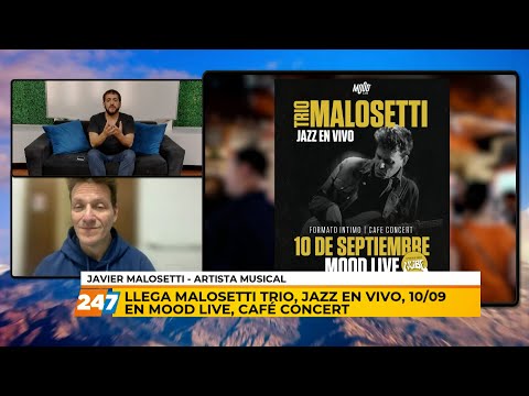 Llega Malosetti Trio a Mood Live | Javier Malosetti | TDP con Huguex Cabrera