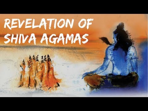 How were the Shiva Agamas Revealed
