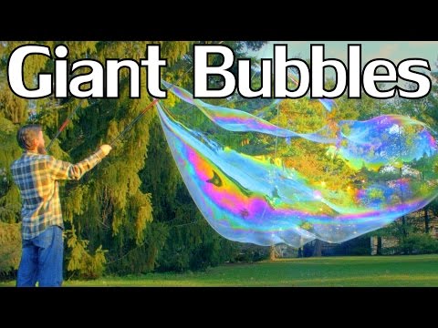 How To Make Super Bubbles  Bubble Recipes & Bubble Tricks