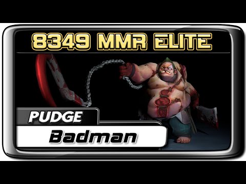Dota 2 Badman Pudge ELITE 8349 MMR