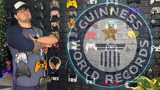 $20K Custom Controller Collection Scares Guinness World Records