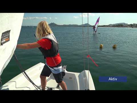 VDWS Academy - Sailing backwards with a dinghy