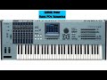 Yamaha Motif XS Quick Start Guide For Beginners