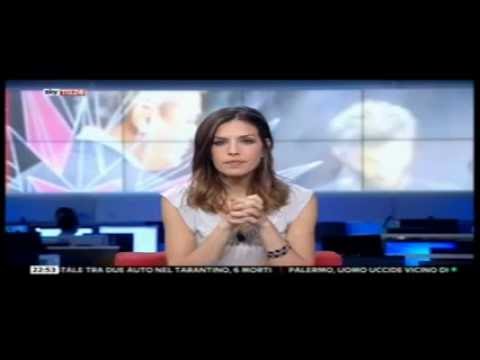 SKY TG24 ore 22 30 del 26:6:2016   Thyssen, Ezio Mauro