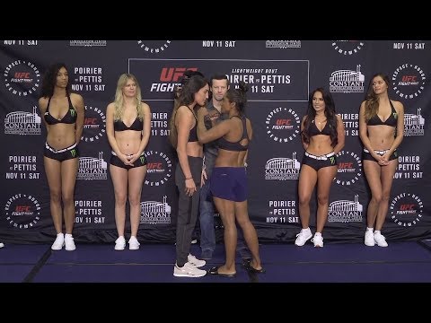 Tatiana Suarez vs. Viviane Pereira - Weigh-in Face-Off - (UFC Fight Night 120) - /r/WMMA