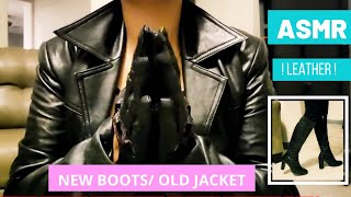 Download lagu ASMR| 👢Leather Friday👢Trying on New Boots Old Jacket and Fave Gloves Sounds mp3
