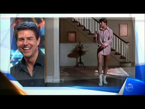 Tom Cruise LIVE explains the "Risky Business" Dancing scene!
