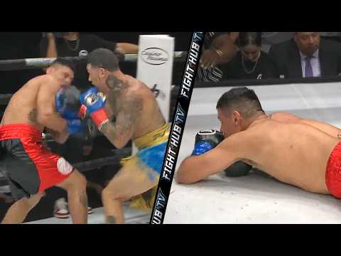 Gabriel Rosado BODY SHOT KO in COMEBACK fight - Rosado vs Andino Full Fight