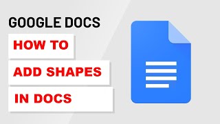 How To Add Shapes in Google Docs (2023)