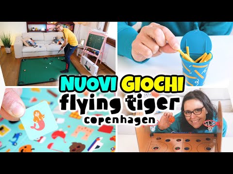 SFIDA CON 7 NUOVI GIOCHI di TIGER: dal GOLF in CASA al BASKET da Tavolo
