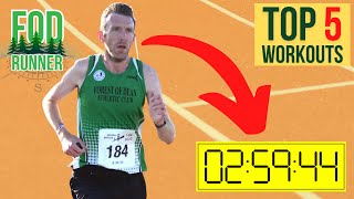 5 Simple Workouts To Help YOU Run A SUB 3 Hour Marathon | FOD Runner