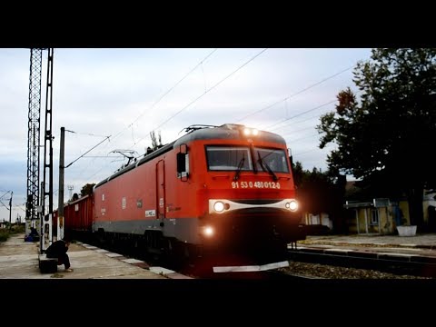Lema 012 DB Cargo  trece pe directa prin Caracal