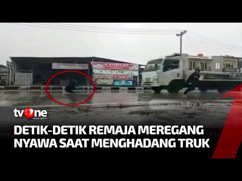 Hadang Truk Saat Melintas, Remaja Meregang Nyawa Korban Konten | AKIP tvOne
