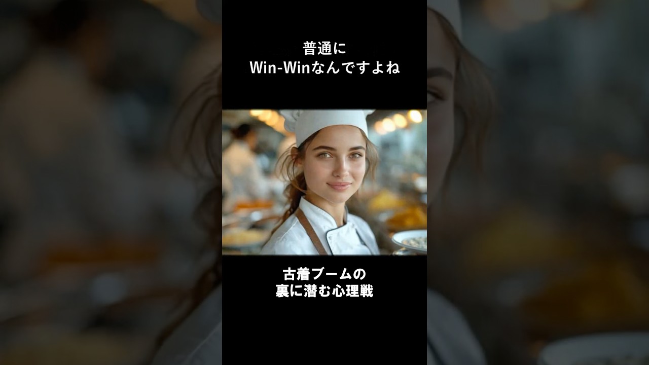 古着ブームの裏に潜む心理戦 #shorts