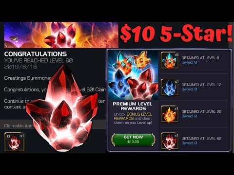 $10 5-Star Crystal Opening! Ridiculous Pull! - Marvel Contest of Champions