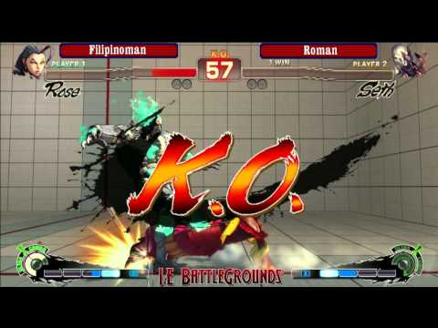 IEBG SSF4AE S02R2.2 Filipinoman (Rose) Vs. Roman (Seth) Winners Finals