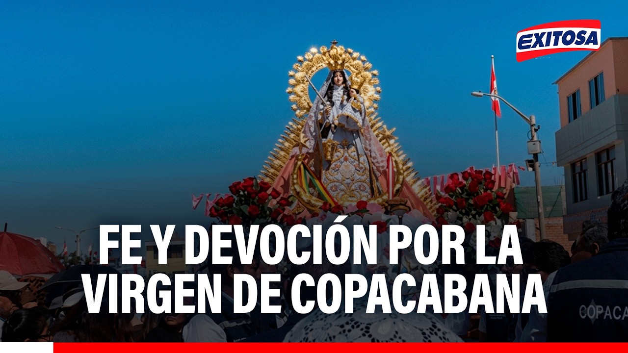 🔴🔵 Se realizó la celebración central de la Virgen de Copacabana en Tacna