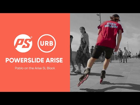 Pablo skating in Barcelona on the Arise SL Black