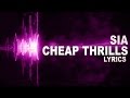 Sia - Cheap Thrills Song LYRICS Video HD 2015 ...