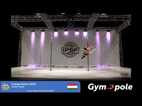 WPSC19 - Artistic Pole - Junior - Csenge Szántó - Hungary